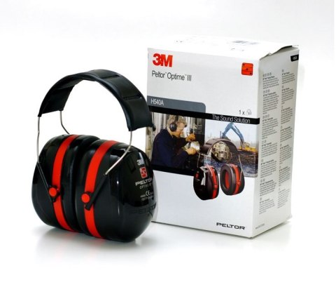 NAUSZNIKI PRZECIWHAŁASOWE 3M Optime III WERSJA NAGŁOWNA H540A NAUSZNIKI PRZECIWHAŁASOWE 3M Optime III WERSJA NAGŁOWNA H540A
