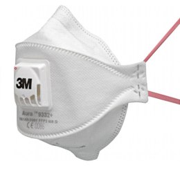 PÓŁMASKA FILTRUJĄCA AURA 3M Z ZAWOREM KAT. FFP3 - 9332