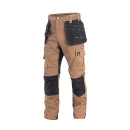 SPODNIE DO PASA BUILDER KHAKI ROZM. S/48