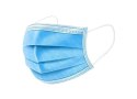 Maseczka włókninowa z gumką BIAŁO-NIEBIESKA