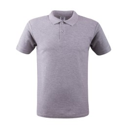 POLO MĘSKIE MPS180 SZARY MELANŻ ROZM. XXXL