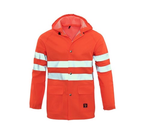 PROBALTIC KURTKA PRZECIWDESZCZOWA FLUO ORANGE ROZM. 60