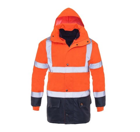 PROLUMO 5IN1 KURTKA OCIEPLANA POMARAŃCZOWA HVP ROZM. XXL