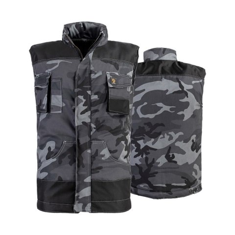 BEZRĘKAWNIK OCIEPLANY PROMAN 260 MORO SZARY ROZM. 56