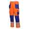 PROMAN SPODNIE DO PASA OCIEPLANE HV POMARAŃCZOWE ROZM. 52