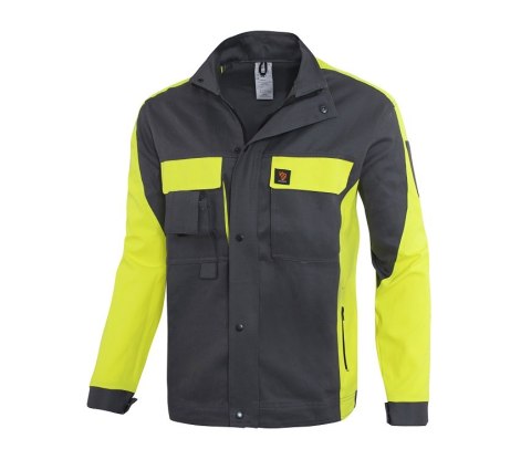 PROPLUS KURTKA SZARO-ŻÓŁTA ROZM. 62 PROPLUS KURTKA SZARO-ŻÓŁTA ROZM. 62