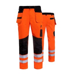 SPODNIE DO PASA PROMONTER 260 POMARAŃCZOWE HVP ROZM. 58