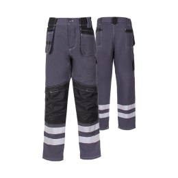 SPODNIE DO PASA PROMONTER COTTON 250 SZARE ROZM. 62