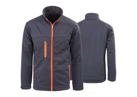 SOFTSHELL KURTKA SZARA ROZM. L SOFTSHELL KURTKA SZARA ROZM. L