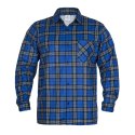 KOSZULA FLANELOWA KRATA NIEBIESKA ROZM. XXL KOSZULA FLANELOWA KRATA NIEBIESKA ROZM. XXL