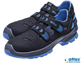 sandały robocze S1P SL 3565 XP Atlas czarno-niebieskie