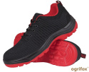 półbuty ochronne SB SRA OX.01.2022 Ogrifox czarno-czerwone półbuty ochronne SB SRA OX.01.2022 Ogrifox czarno-czerwone