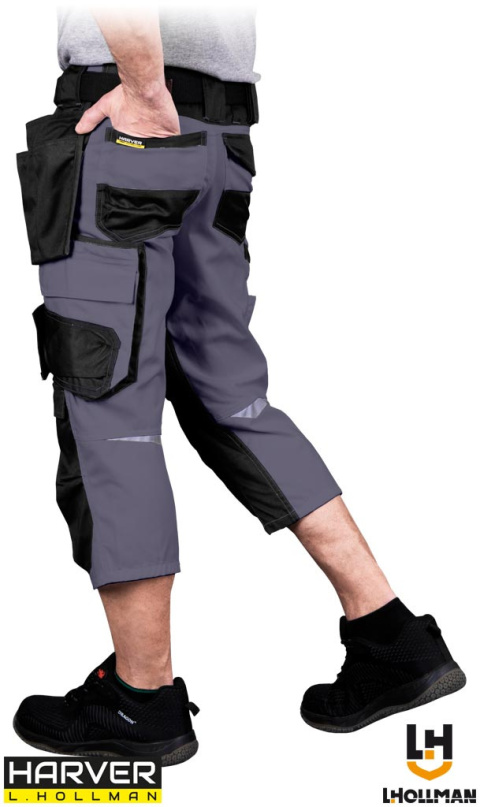 spodnie robocze do rybaczki pasa Harver Leber&Hollman szaro-czarne spodnie robocze do rybaczki pasa Harver Leber&Hollman szaro-czarne