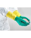 RĘKAWICE ROBOCZE CHEMICZNE A7020 ARDON ALPHATEC® 87-900 (EX BI-COLOUR®) ZIELONE
