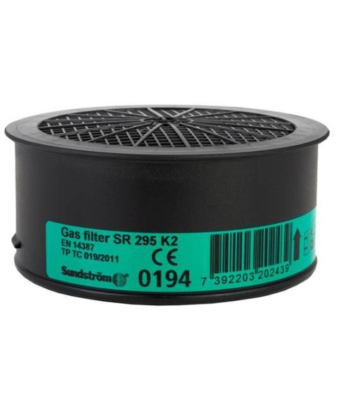Filtr SUNDSTRÖM - SR 295 K2 do półmasek i masek cłotwarzowych - WYPRZEDAŻ Filtr SUNDSTRÖM - SR 295 K2 do półmasek i masek cłotwarzowych - WYPRZEDAŻ