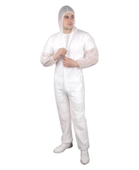 KOMBINEZON ROBOCZY JEDNORAZOWY PP H4042 ARDON®ANDREW BIAŁY