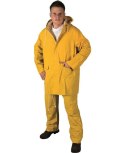 KOMPLET ROBOCZY WODOODPORNY BLUZA+ SPODNIE DO PASA H9208 ARDON®HUGO ŻÓŁTY KOMPLET ROBOCZY WODOODPORNY BLUZA+ SPODNIE DO PASA H9208 ARDON®HUGO ŻÓŁTY