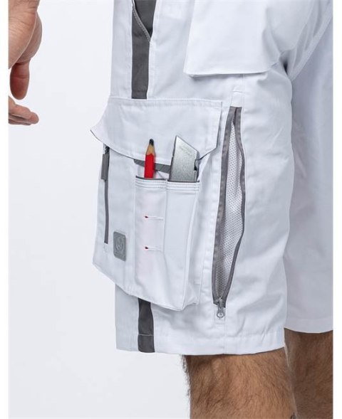 SPODNIE ROBOCZE KRÓTKIE H6505 ARDON®URBAN+ BIAŁO-SZARE SPODNIE ROBOCZE KRÓTKIE H6505 ARDON®URBAN+ BIAŁO-SZARE