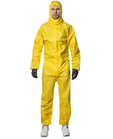 KOMBINEZON ROBOCZY JEDNORAZOWY ANTYSTATYCZNY H9089 ARDON®MAX SHIELD PRO ŻÓŁTY