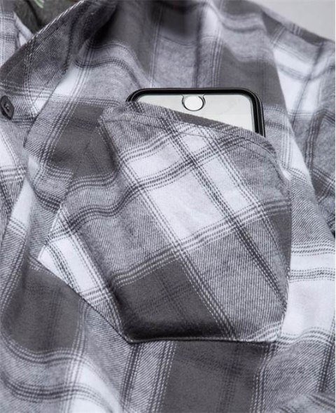 KOSZULA ROBOCZA FLANELOWA H9749 ARDON®OPTIFLANNELS SZARA