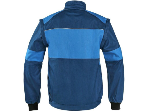 bluza bhp męska 2w1 Luxy Eda CXS Canis granatowo-niebieska