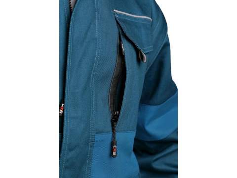 bluza bhp 2w1 męska CXS Canis Luxy Eda petrol