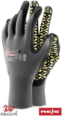 RĘKAWICE ROBOCZE POWLEKANE NITRYLEM RYELLOWBERRY REIS