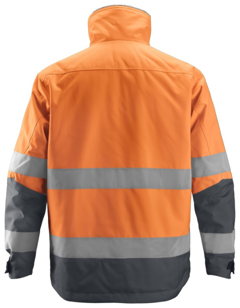 kurtka bhp zimowa odblaskowa Core 1138 Snickers Workwear pomarańczowa kurtka bhp zimowa odblaskowa Core 1138 Snickers Workwear pomarańczowa