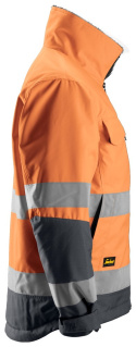 ocieplana kurtka bhp odblaskowa 1138 Core Snickers Workwear pomarańczowa ocieplana kurtka bhp odblaskowa 1138 Core Snickers Workwear pomarańczowa