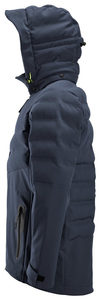 kurtka przeciwdeszczowa pikowana Snickers Workwear 1950 FlexiWork granatowa