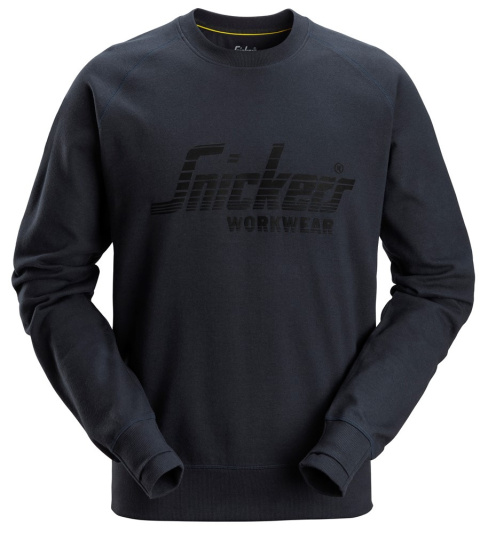 bluza robocza logo 2892 Snickers Workwear granatowa