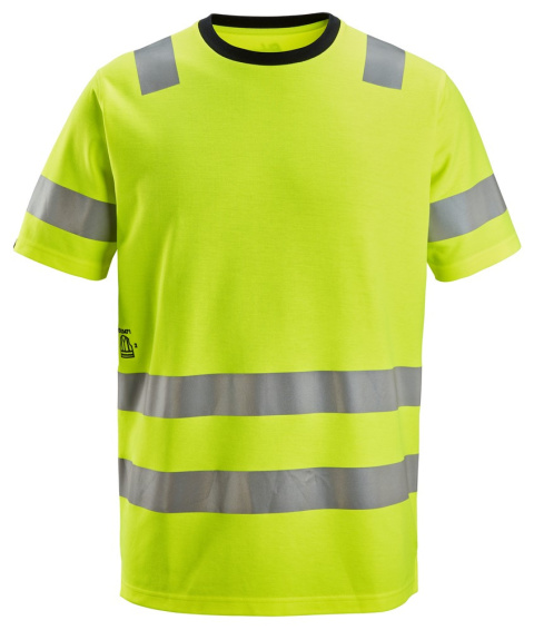 t-shirt roboczy odblaskowy 2536 Snickers Workwear żółty t-shirt roboczy odblaskowy 2536 Snickers Workwear żółty