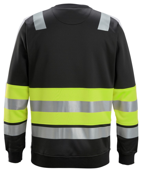 bluza bhp odblaskowa 8031 Snickers Workwear czarno-żółta bluza bhp odblaskowa 8031 Snickers Workwear czarno-żółta