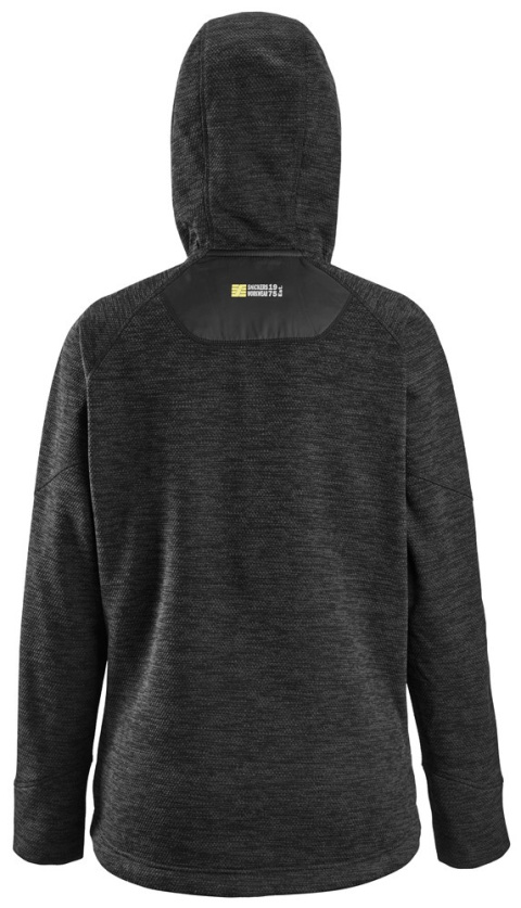 bluza bhp polarowa damska FlexiWork 8047 Snickers Workwear czarna bluza bhp polarowa damska FlexiWork 8047 Snickers Workwear czarna