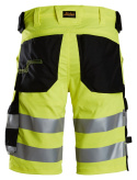 krótkie spodenki robocze odblaskowe Stretch 6136 Snickers Workwear żółto-czarne krótkie spodenki robocze odblaskowe Stretch 6136 Snickers Workwear żółto-czarne