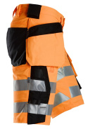 szorty bhp ostrzegawcze z workami kieszeniowymi Stretch 6135 Snickers Workwear pomarańczowo-czarne szorty bhp ostrzegawcze z workami kieszeniowymi Stretch 6135 Snickers Workwear pomarańczowo-czarne