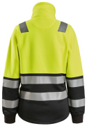 kurtka ostrzegawcza damska na suwak Snickers Workwear 8073 żółto-czarna kurtka ostrzegawcza damska na suwak Snickers Workwear 8073 żółto-czarna