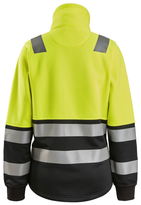 kurtka ostrzegawcza damska na suwak Snickers Workwear 8073 żółto-czarna kurtka ostrzegawcza damska na suwak Snickers Workwear 8073 żółto-czarna