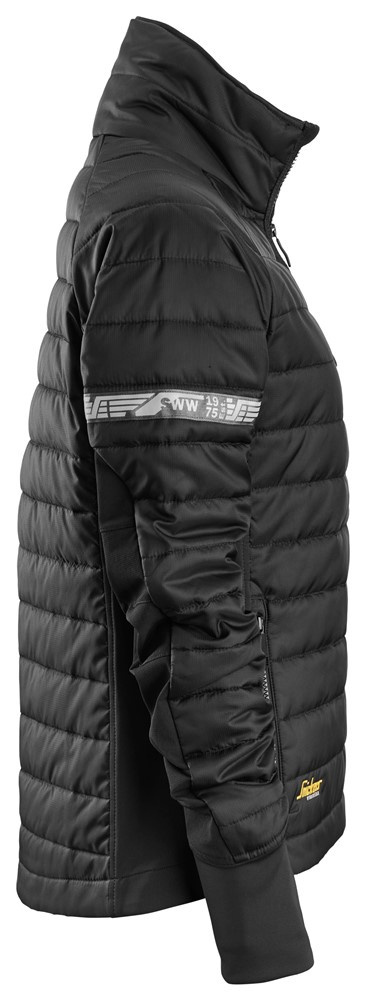 damska kurtka pikowana 8107 Insulator 37.5® AllroudnWork Snickers Workwear czarna