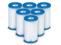 6 x Filtr do pompy komplet Typ B INTEX 29005