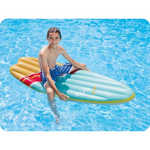 Dmuchana deska do pływania 178 x 69 cm INTEX 58152 niebiesko-żółty