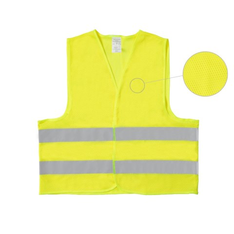KAMIZELKA ODBLASKOWA SIATKOWA PROKAM MESH ŻÓŁTA ROZM. XXXL
