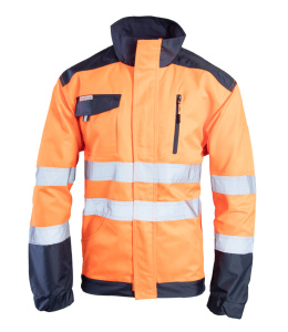 BLUZA ROBOCZA ODBLASKOWA BRIXTON FLASH POMARAŃCZOWA KAT.II KL. 2 POLSTAR