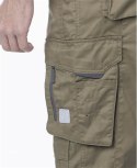 SPODNIE ROBOCZE DO PASA H5616 ARDON®SUMMER SKRÓCONE KHAKI