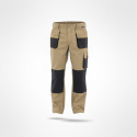 Sara Workwear Tiger spodnie robocze do pasa beżowe Sara Workwear Tiger spodnie robocze do pasa beżowe