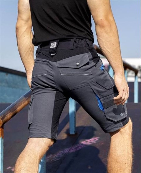 ciemnoszare szorty męskie Ardon H6092 4Xstretch ciemnoszare szorty męskie Ardon H6092 4Xstretch