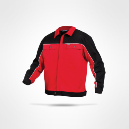 bluza robocza Ajaks Sara Workwear czerwona