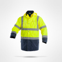 Sara Workwear Drogowiec Winter kurtka robocza ocieplana żółta Sara Workwear Drogowiec Winter kurtka robocza ocieplana żółta