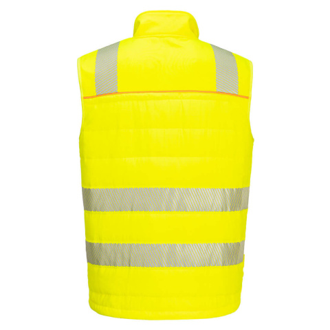 Portwest bezrękawnik softshellowy ostrzegawczy DX4 Hi-Vis DX479 żółty Portwest bezrękawnik softshellowy ostrzegawczy DX4 Hi-Vis DX479 żółty