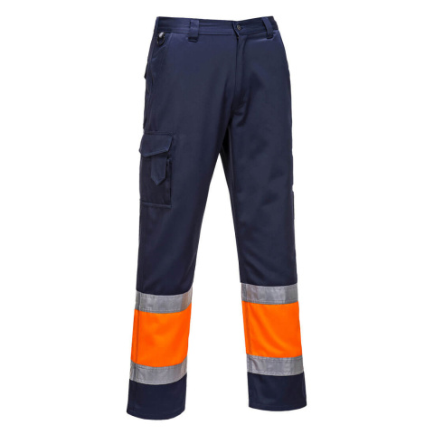 lekkie spodnie robocze Hi-Vis Portwest L049